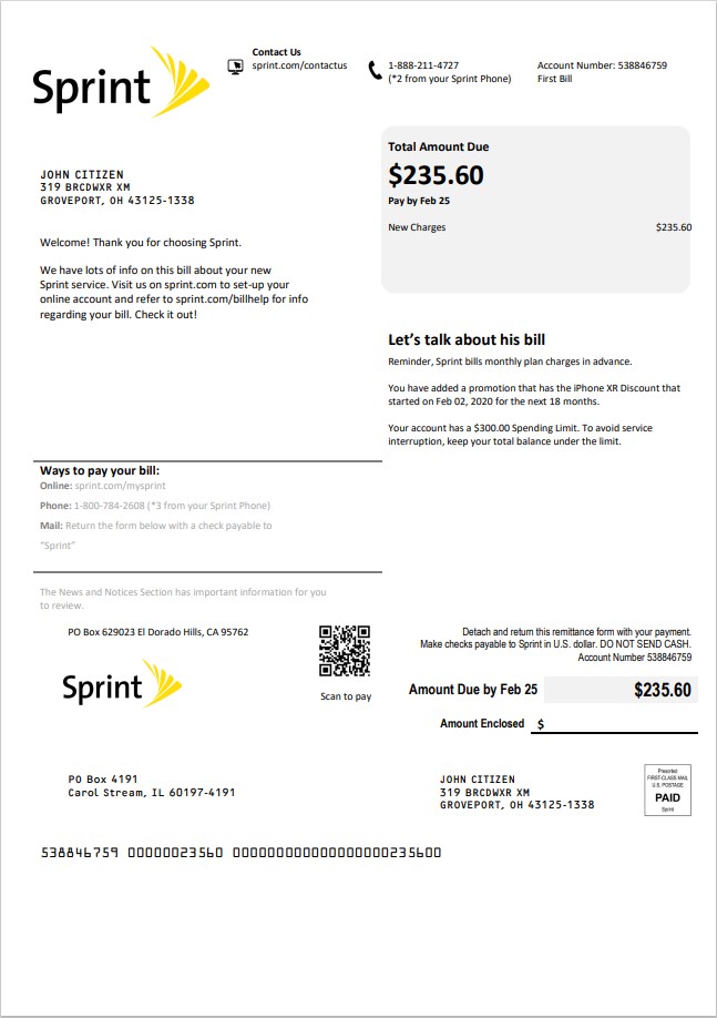  Minol USA business utility bill 